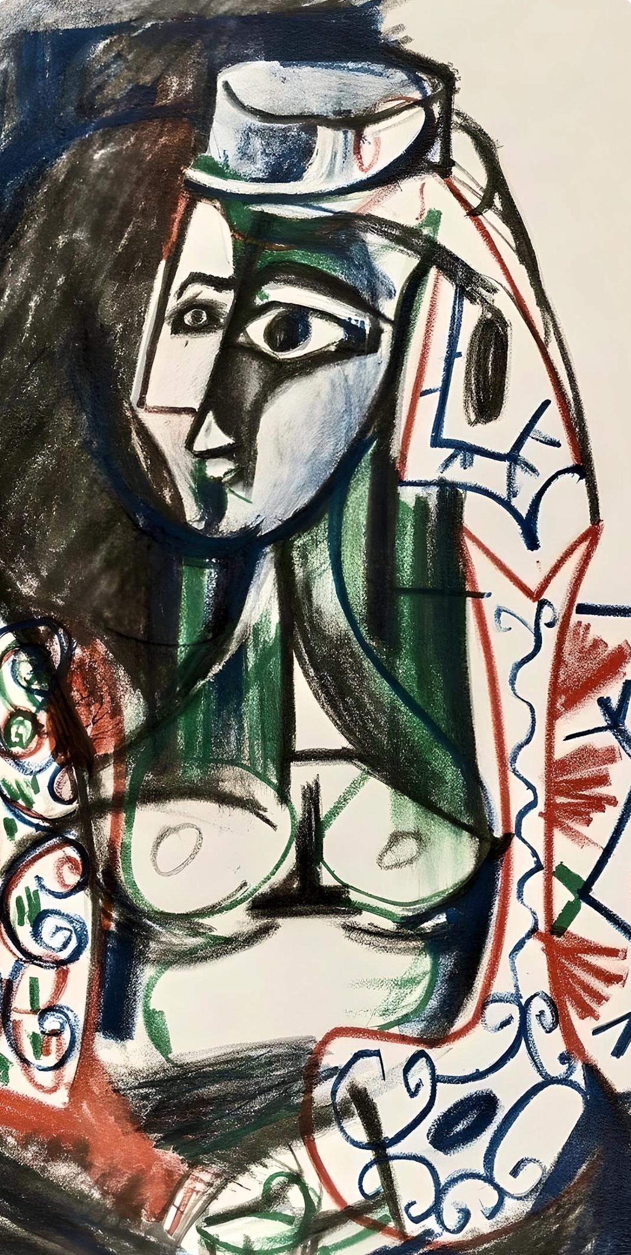 Picasso, 26.11.55, Carnet de la Californie (Cramer 101), après - Print de Pablo Picasso