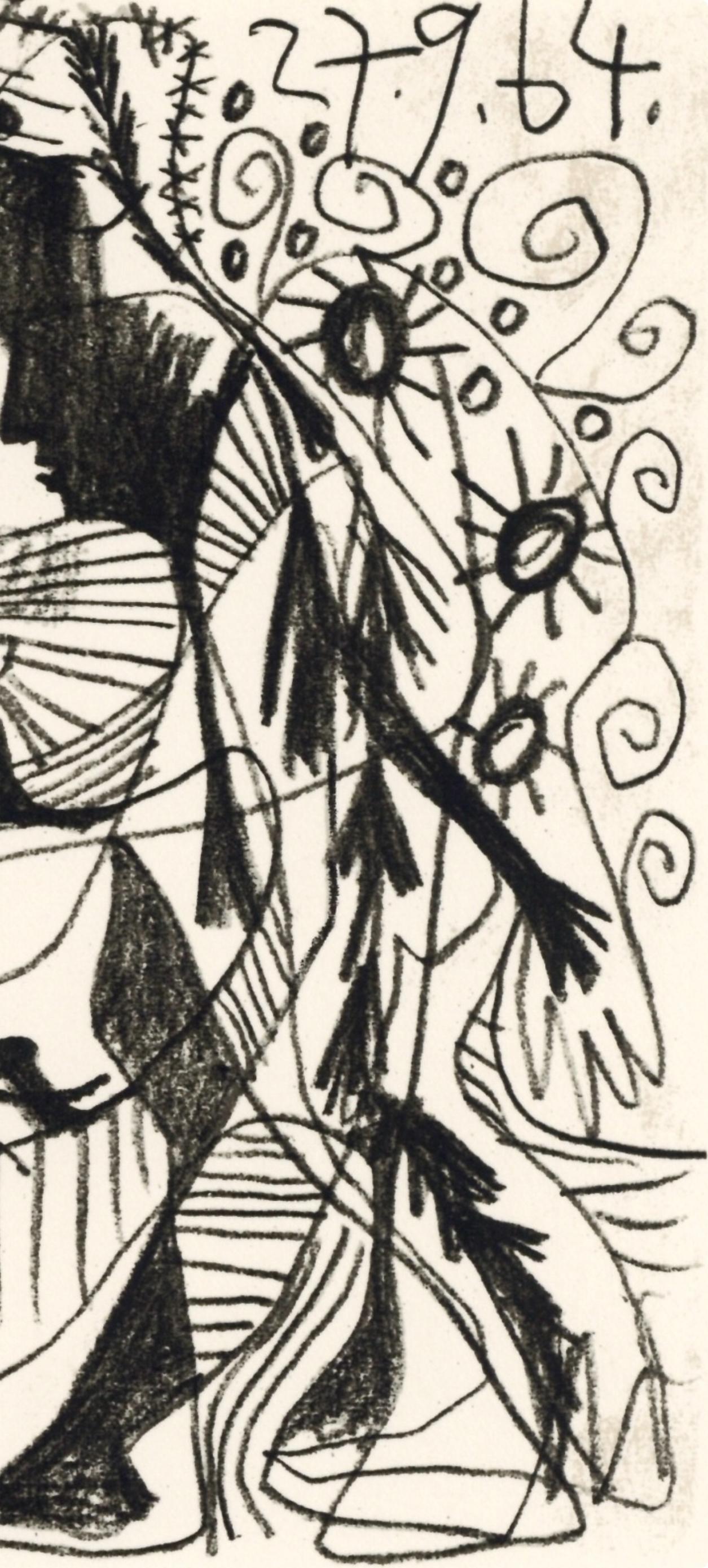 Picasso, 27.9.24. (Cramer 148), Le Goût du Bonheur (after) - Cubist Print by Pablo Picasso