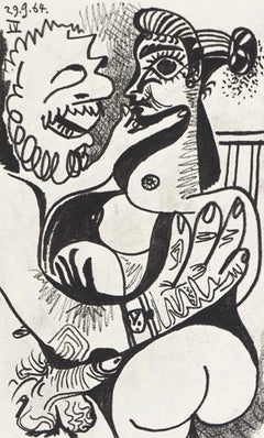 Picasso, 29.9.64. IV (Cramer 148), Le Goût du Bonheur (nach)