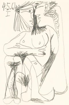 Picasso, Composition (Cramer 148), Le Goût du Bonheur (d'après)
