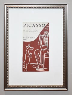 Picasso 60 Ans de Gravures Exhibition Catalogue