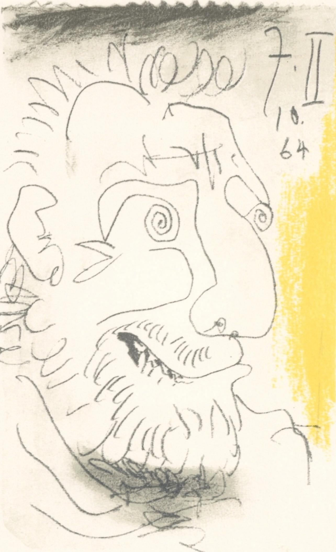 Picasso, 7.10.64. II (Cramer 148), Le Goût du Bonheur (after)