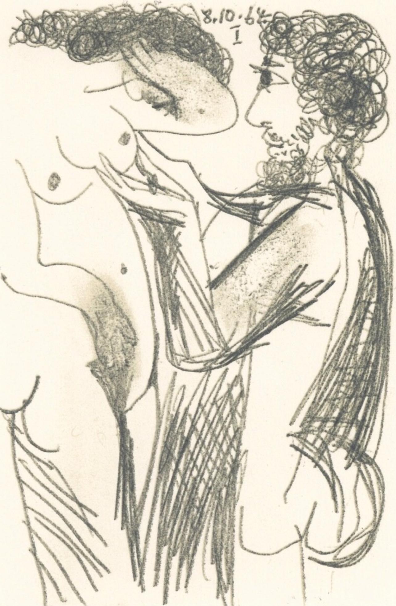 Picasso, 8.10.64. I (Cramer 148), Le Goût du Bonheur (after)