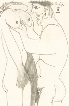 Picasso, Composition (Cramer 148), Le Goût du Bonheur (d'après)