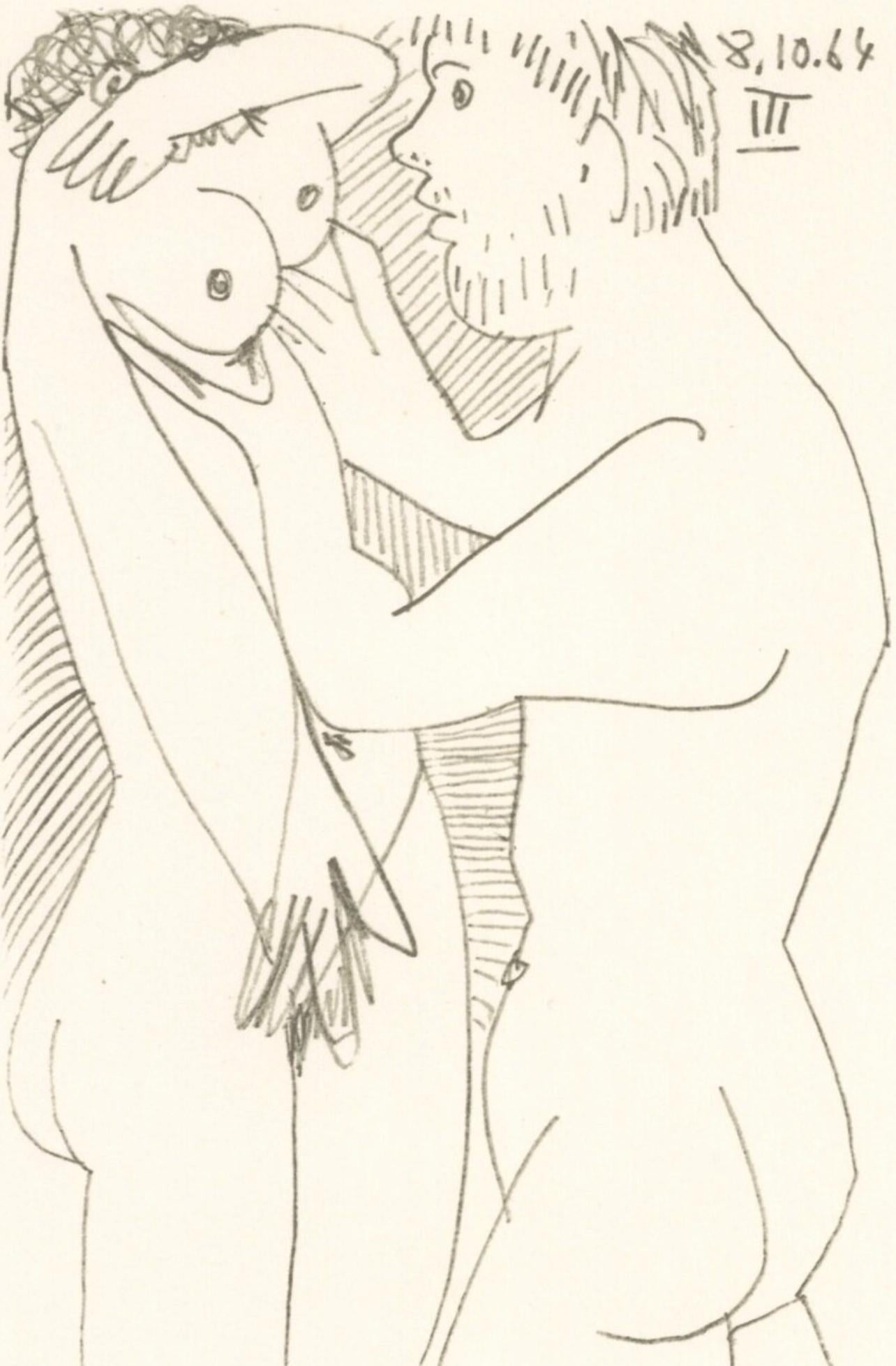 Picasso, 8.10.64. III (Cramer 148), Le Goût du Bonheur (after)