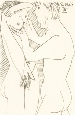 Picasso, 8.10.64. III (Cramer 148), Le Goût du Bonheur (after)