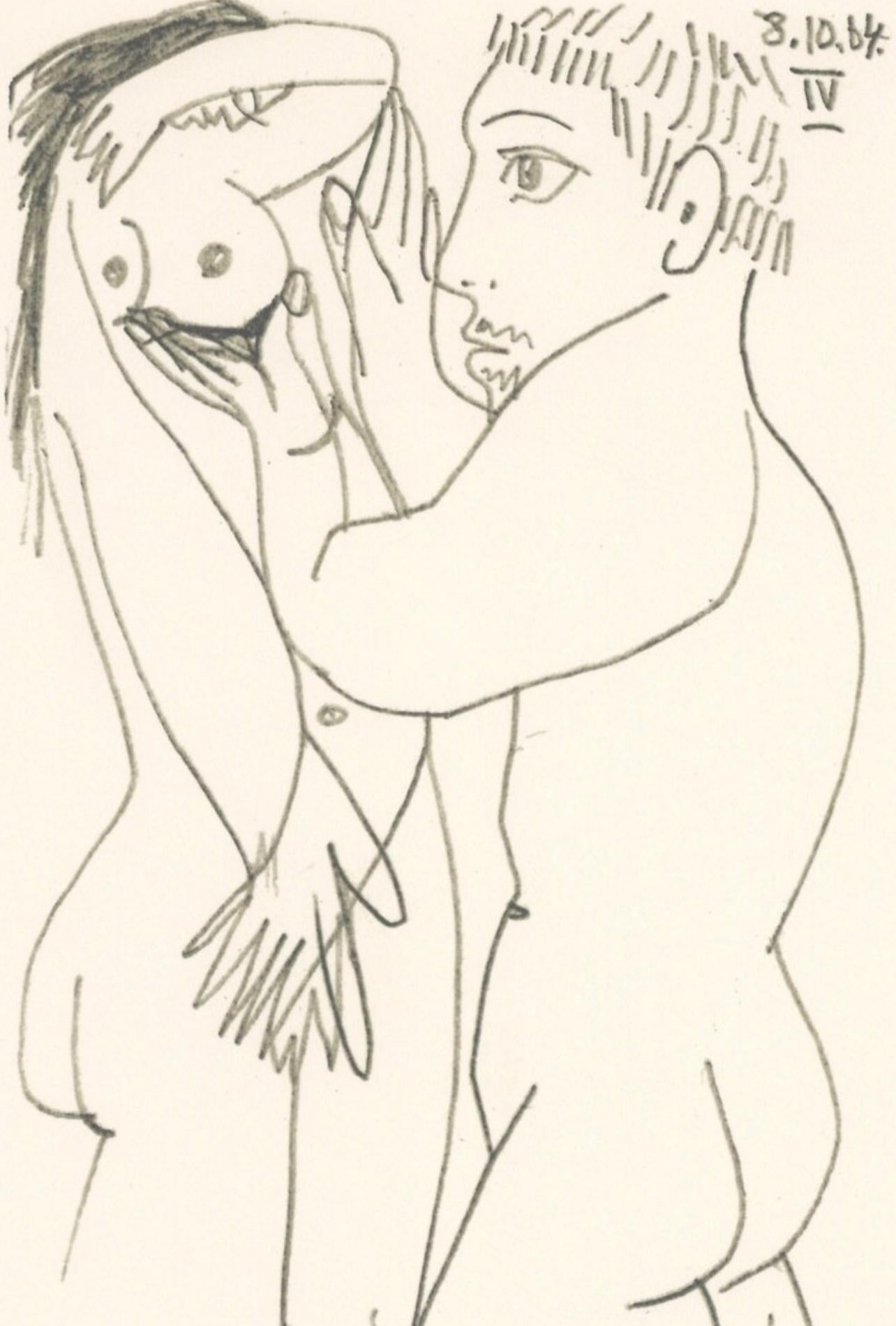 Picasso, 8.10.64. IV (Cramer 148), Le Goût du Bonheur (after)