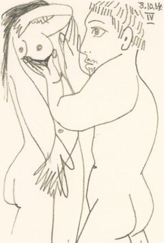 Picasso, 8.10.64. IV (Cramer 148), Le Goût du Bonheur (after)