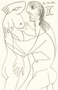 Picasso, 8.10.64. IX (Cramer 148), Le Goût du Bonheur (after)