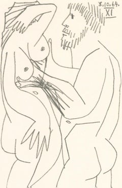 Picasso, 8.10.64. XI (Cramer 148), Le Goût du Bonheur (after)