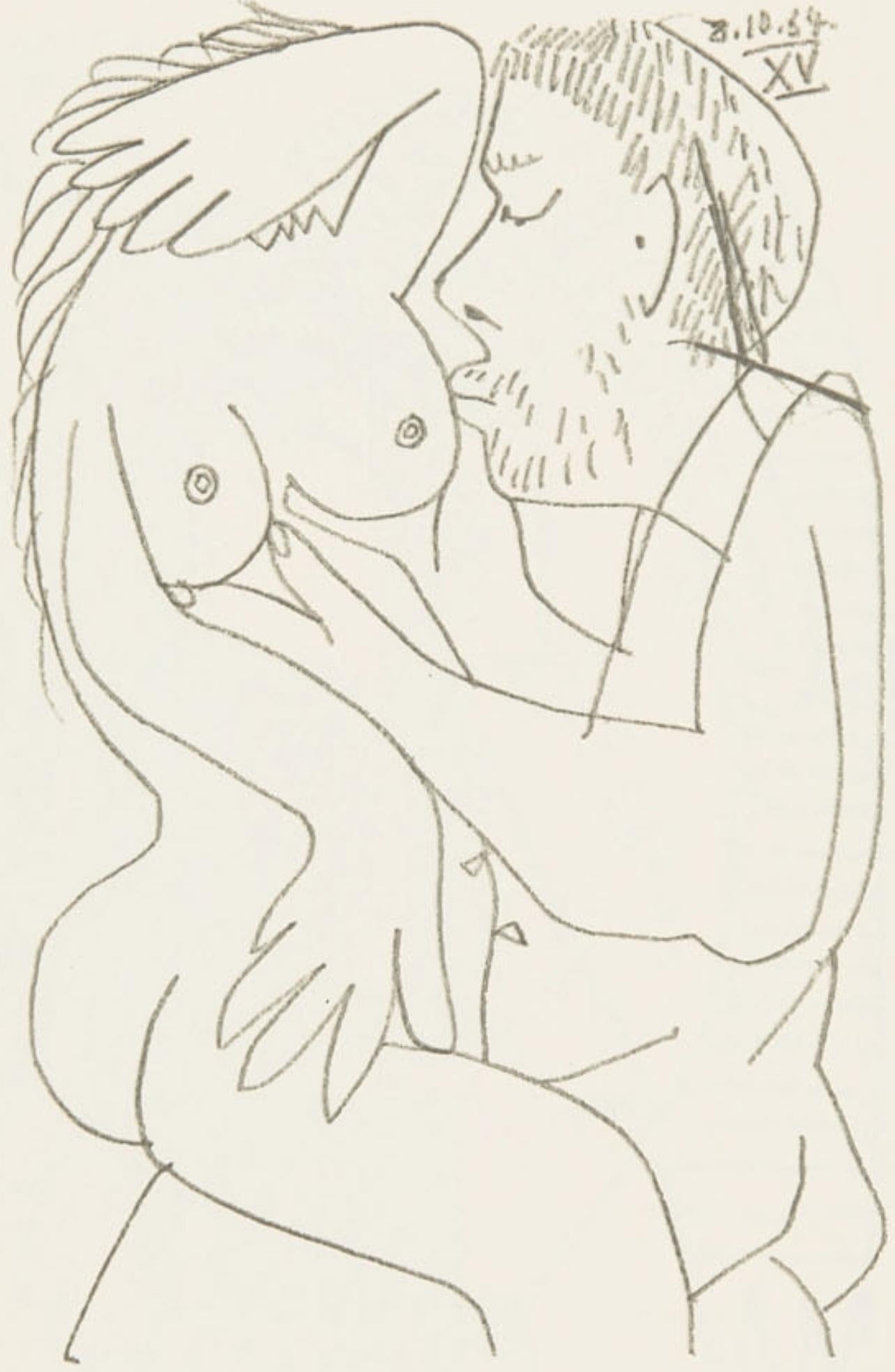 Picasso, 8.10.64. XV (Cramer 148), Le Goût du Bonheur (after)