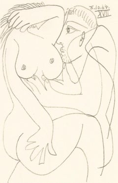 Picasso, 8.10.64. XVII (Cramer 148), Le Goût du Bonheur (after)