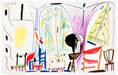 Vintage Picasso, 8.11.55, Carnet de la Californie (Cramer 101) (after)