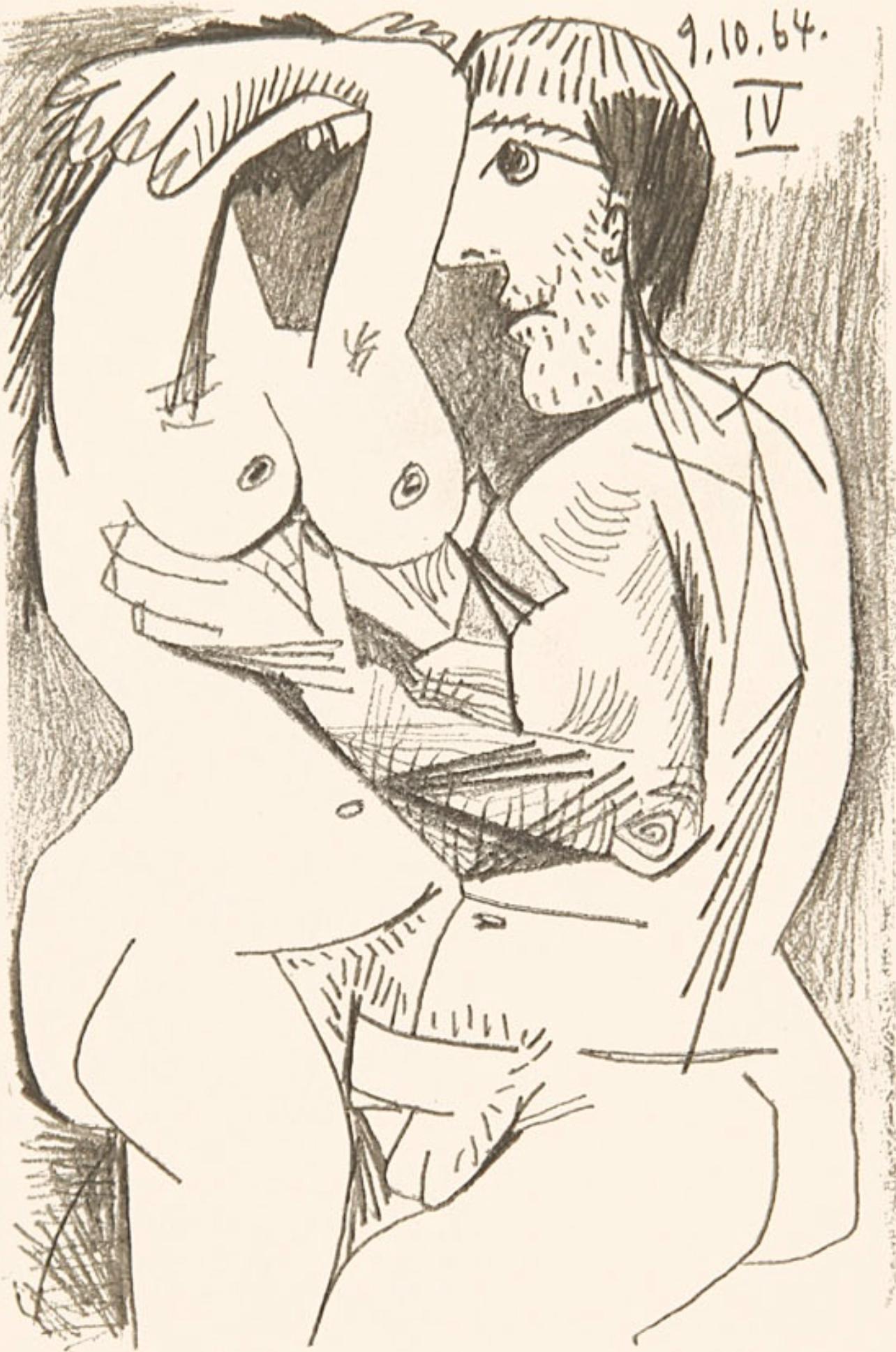 Picasso, Composition (Cramer 148), Le Goût du Bonheur (d'après)