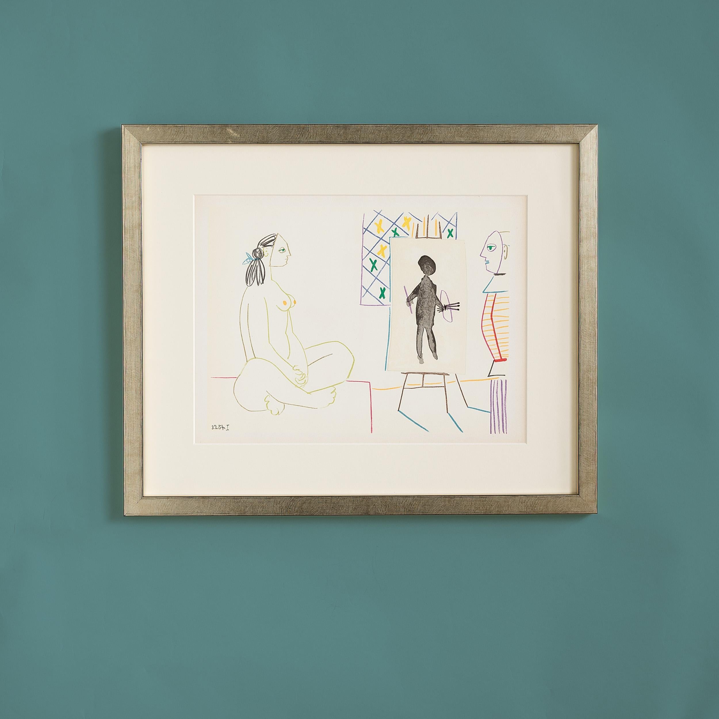 Picasso and the Human Comedy, Verve Lithograph Print, 1954 Original lithographs