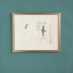 Picasso and the Human Comedy, Verve Lithograph Print, 1954 Original lithographs