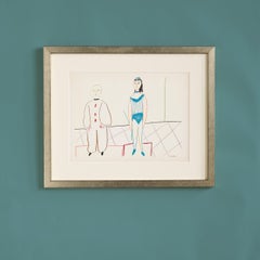 Picasso and the Human Comedy, Verve Lithograph Print, 1954