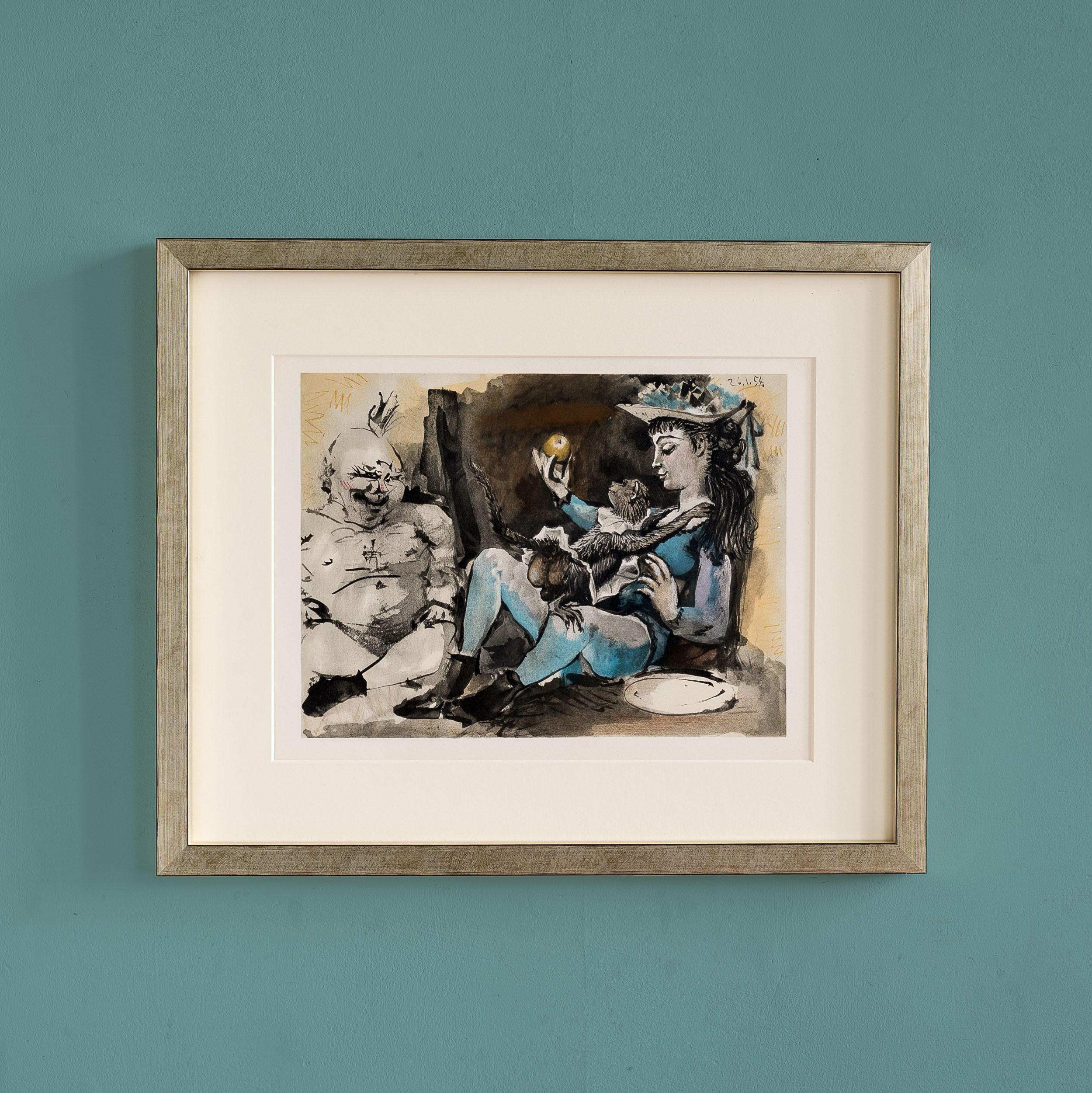 Picasso and the Human Comedy, Verve Lithograph Print, 1954