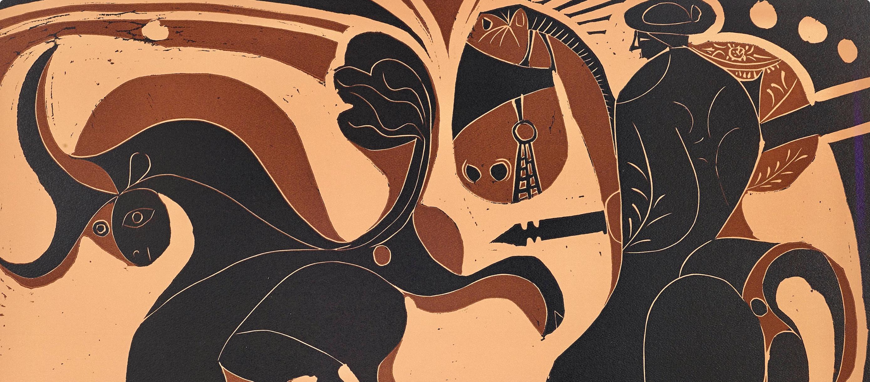 Picasso, Après le pique (Orozco 214), Grabados al linóleo (after) - Print by Pablo Picasso