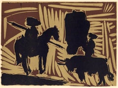 Picasso, Avant la pique (Orozco 214), Grabados al linóleo (après)