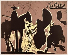 Picasso, Avant la pique (Orozco 214), Grabados al linóleo (after)