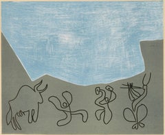 Picasso, Bacchanale (Orozco 214), Grabados al linóleo (d'après)