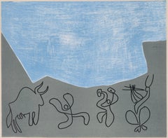 Picasso, Bacchanale (Orozco 214), Grabados al linóleo (after)