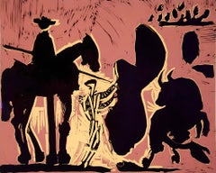 Picasso, Avant l'encornement du taureau, Éditions Cercle d'Art (d'après)