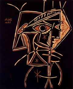 Vintage Picasso, Bust of a Woman: Jacqueline, Éditions Cercle d’Art (after)