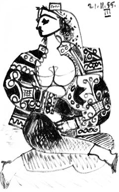 Picasso, Carnet de la Californie II (Bloch/Livres 94; Cramer 101) (después)