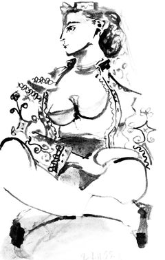 Picasso, Carnet de la Californie VI (Bloch/Livres 94; Cramer 101) (dopo)