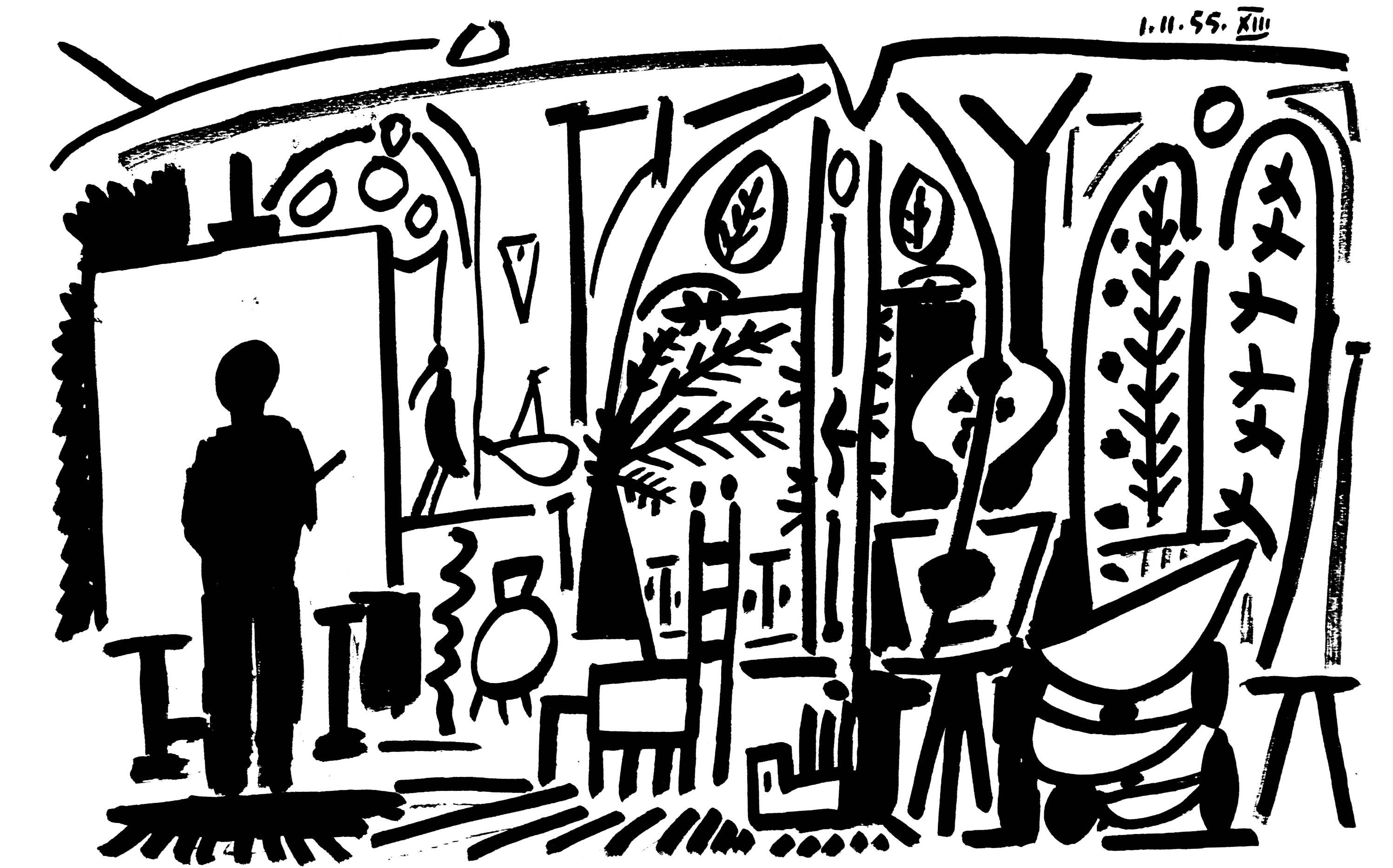 Picasso, Carnet de la Californie XI (Bloch/Livres 94; Cramer 101) (after)