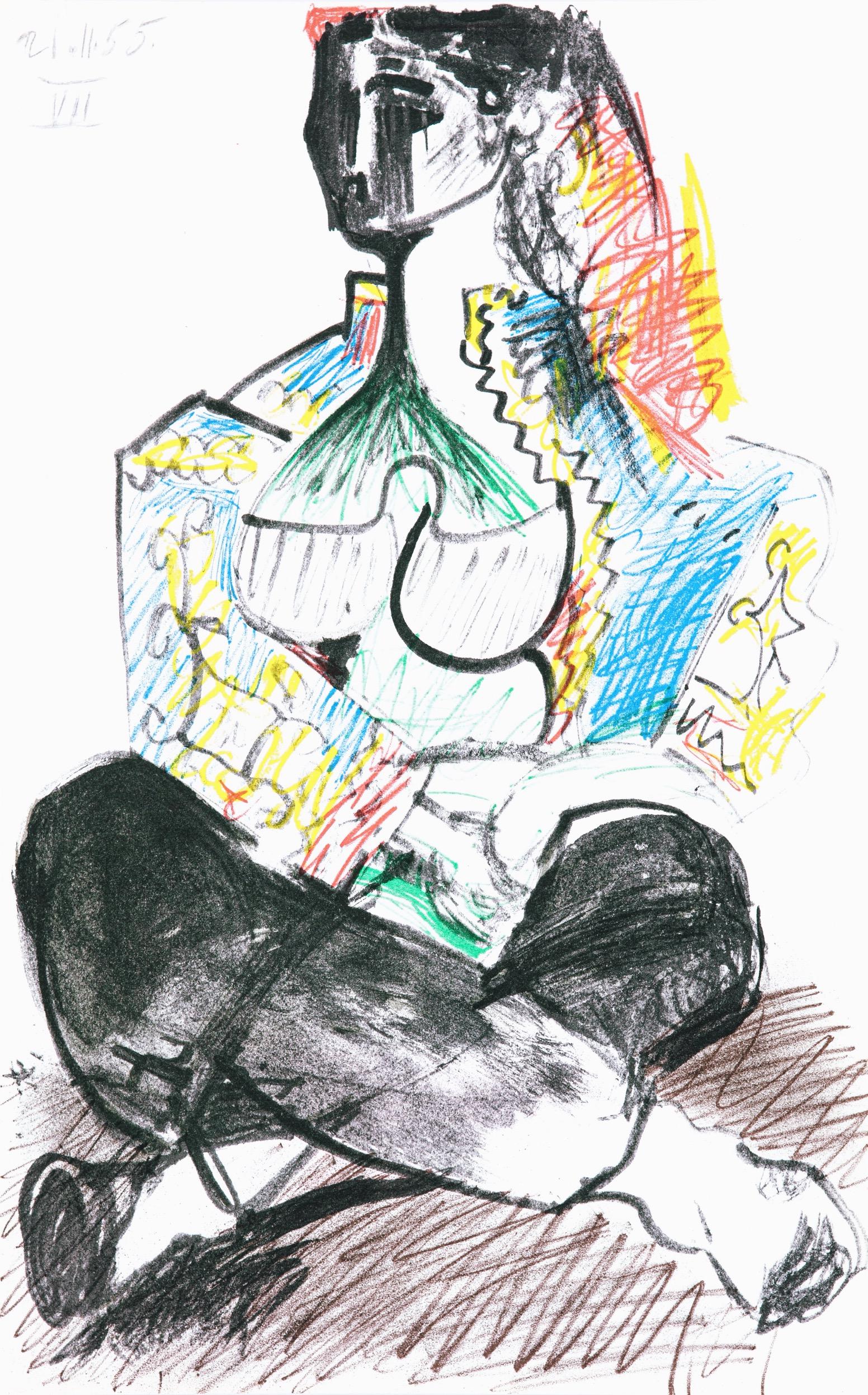 Picasso, Carnet de la Californie XIV (Bloch/Livres 94; Cramer 101) (dopo)