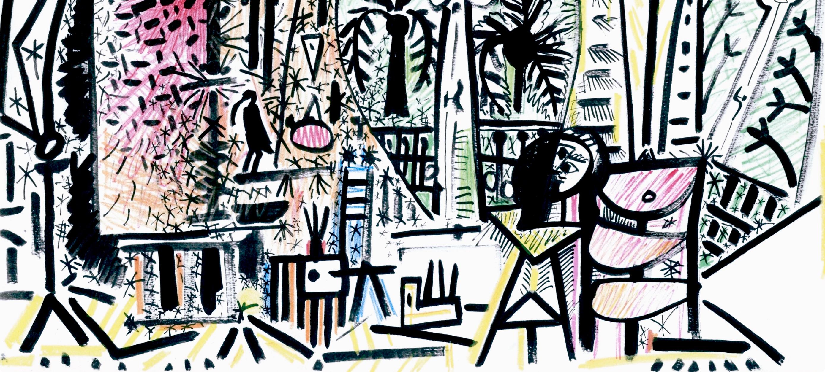 Picasso, Carnet de la Californie XV (Bloch/Livres 94; Cramer 101) (after) - Print by Pablo Picasso