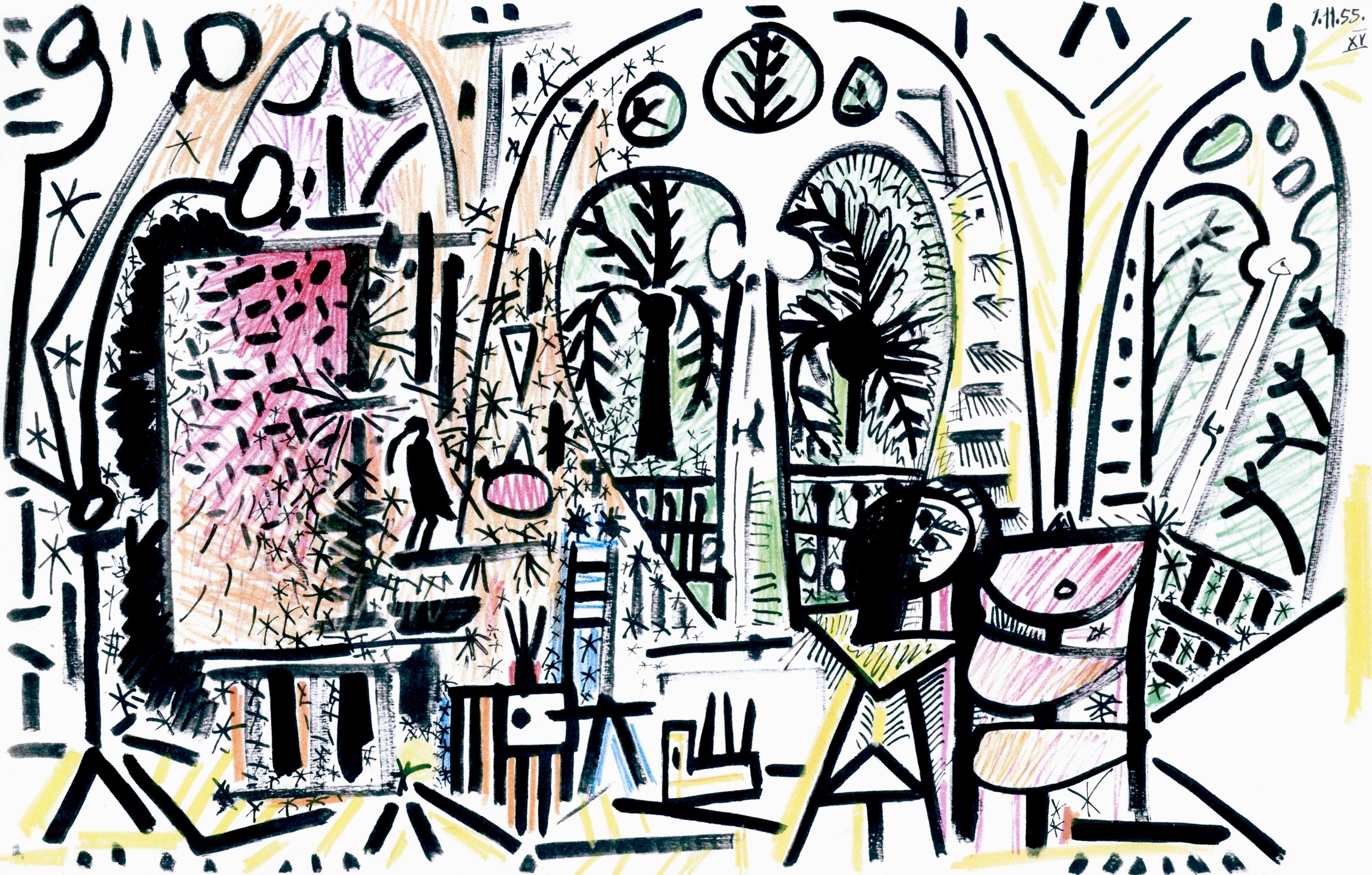 Picasso, Carnet de la Californie XV (Bloch/Livres 94; Cramer 101) (after)