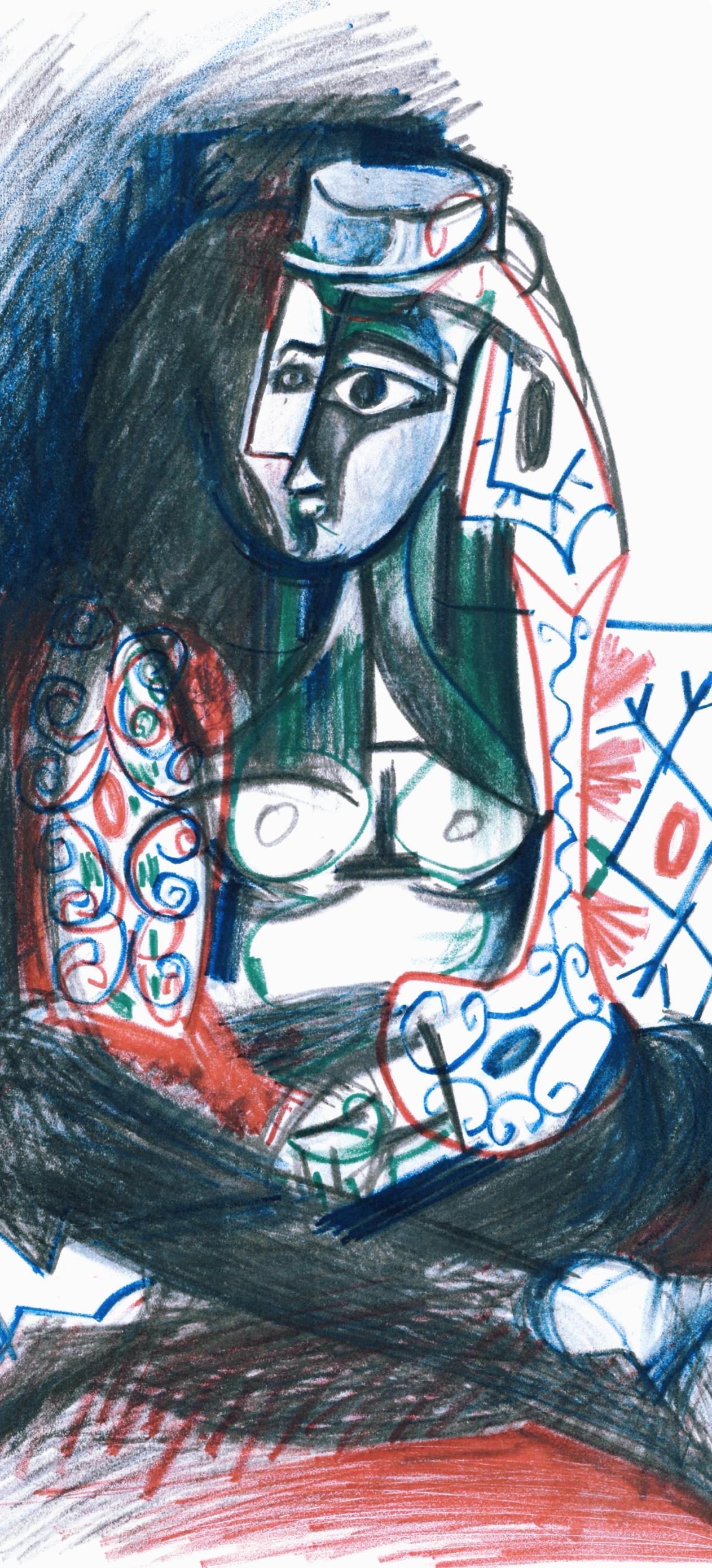 Picasso, Carnet de la Californie XVIII (Bloch/Livres 94; Cramer 101) (dopo) - Print di Pablo Picasso