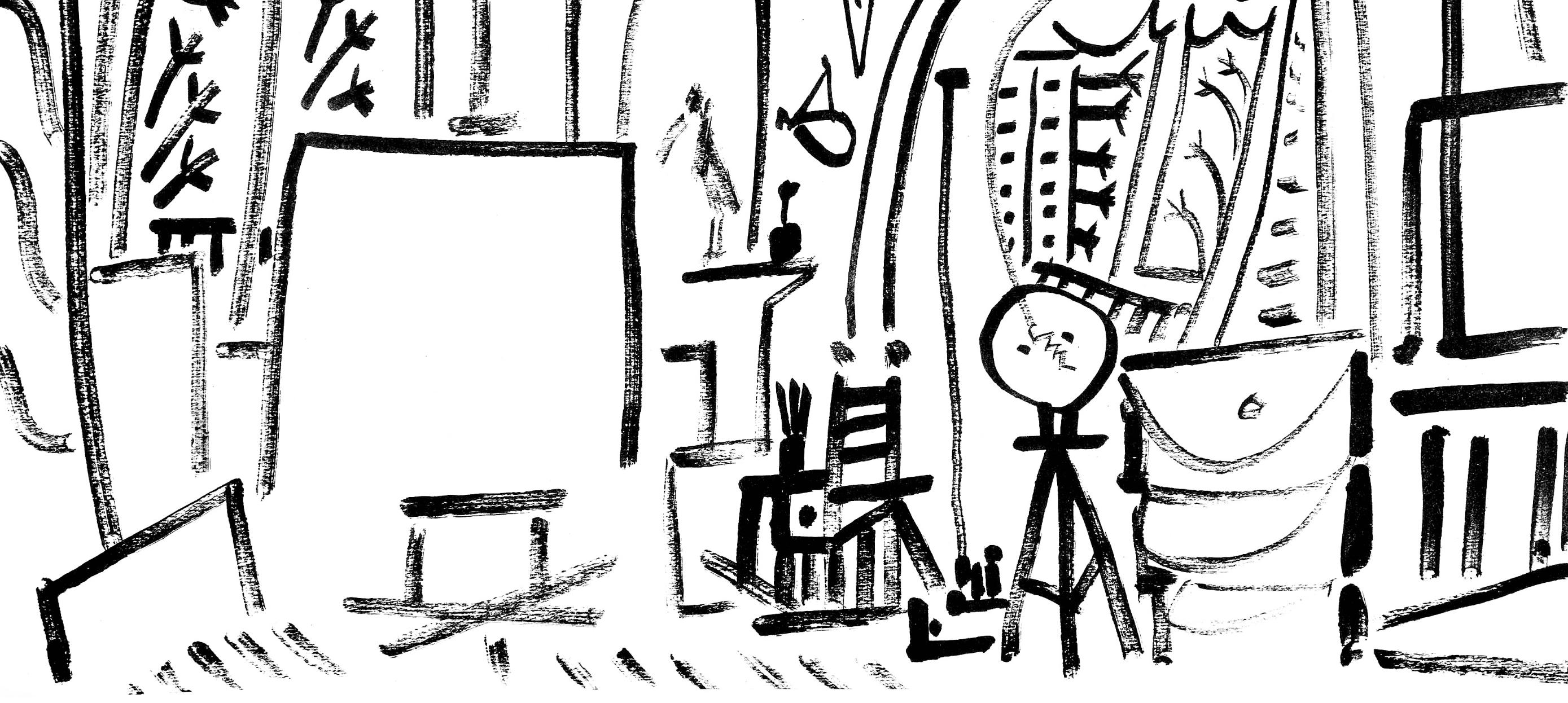 Picasso, Carnet de la Californie XXIII (Bloch/Livres 94; Cramer 101) (after) - Print by Pablo Picasso