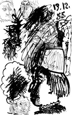 Picasso, Carnet de la Californie XXIV (Bloch/Livres 94; Cramer 101) (dopo)