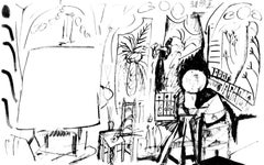 Picasso, Carnet de la Californie XXV (Bloch/Livres 94; Cramer 101) (after)