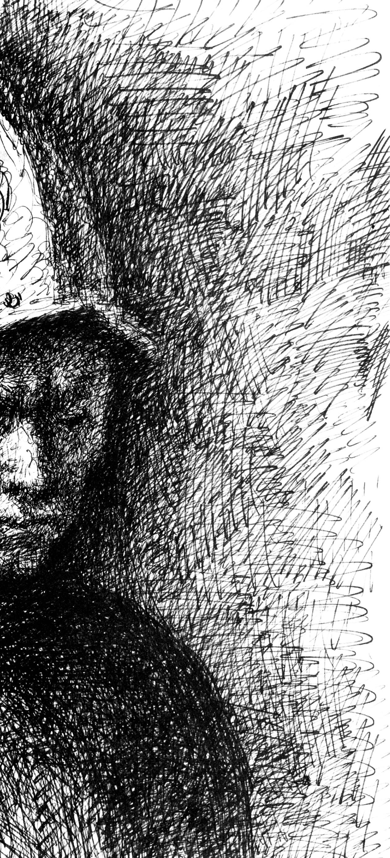 Picasso, Carnet de la Californie XXXIX (Bloch/Livres 94; Cramer 101) (nach) (Schwarz), Figurative Print, von Pablo Picasso
