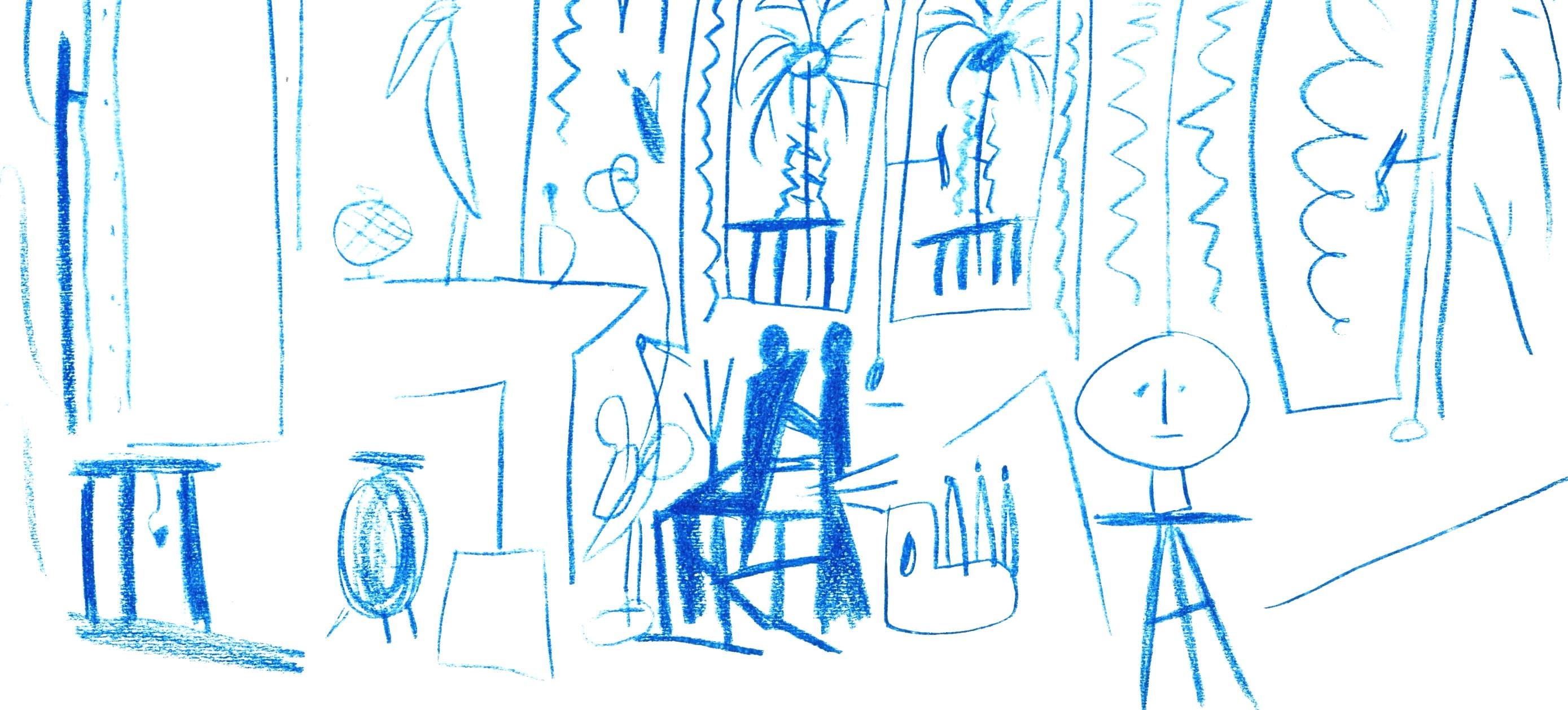 Picasso, Carnet de la Californie XXXV (Bloch/Livres 94; Cramer 101) (dopo) - Print di Pablo Picasso