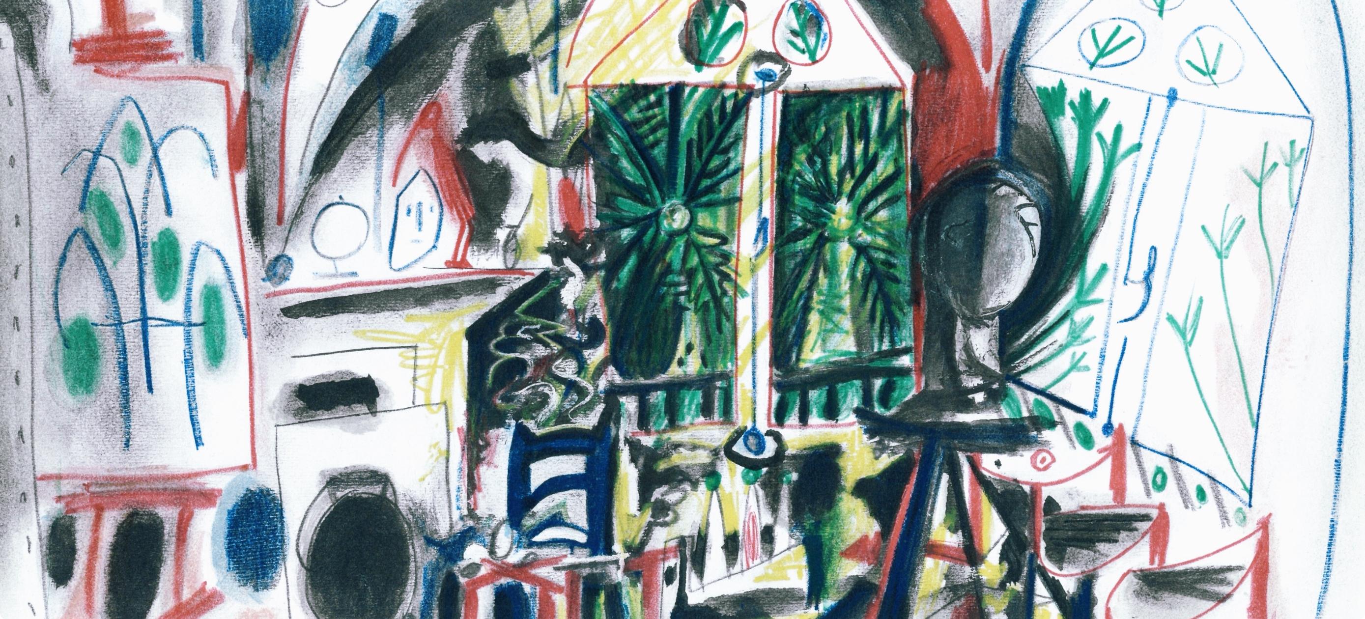 Picasso, Carnet de la Californie XXXVI (Bloch/Livres 94; Cramer 101) (after) - Cubist Print by Pablo Picasso