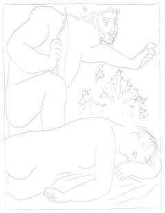 Picasso, Céphale tue par mégarde sa femme Procris, Les Métamorphoses (after)