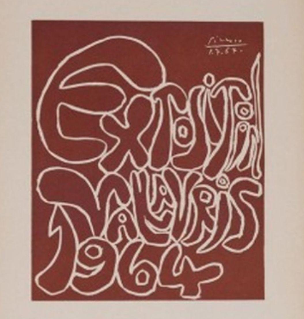 Picasso Ceramiques Espagnoles 1964 exposition lithograph - Contemporary Print by Pablo Picasso