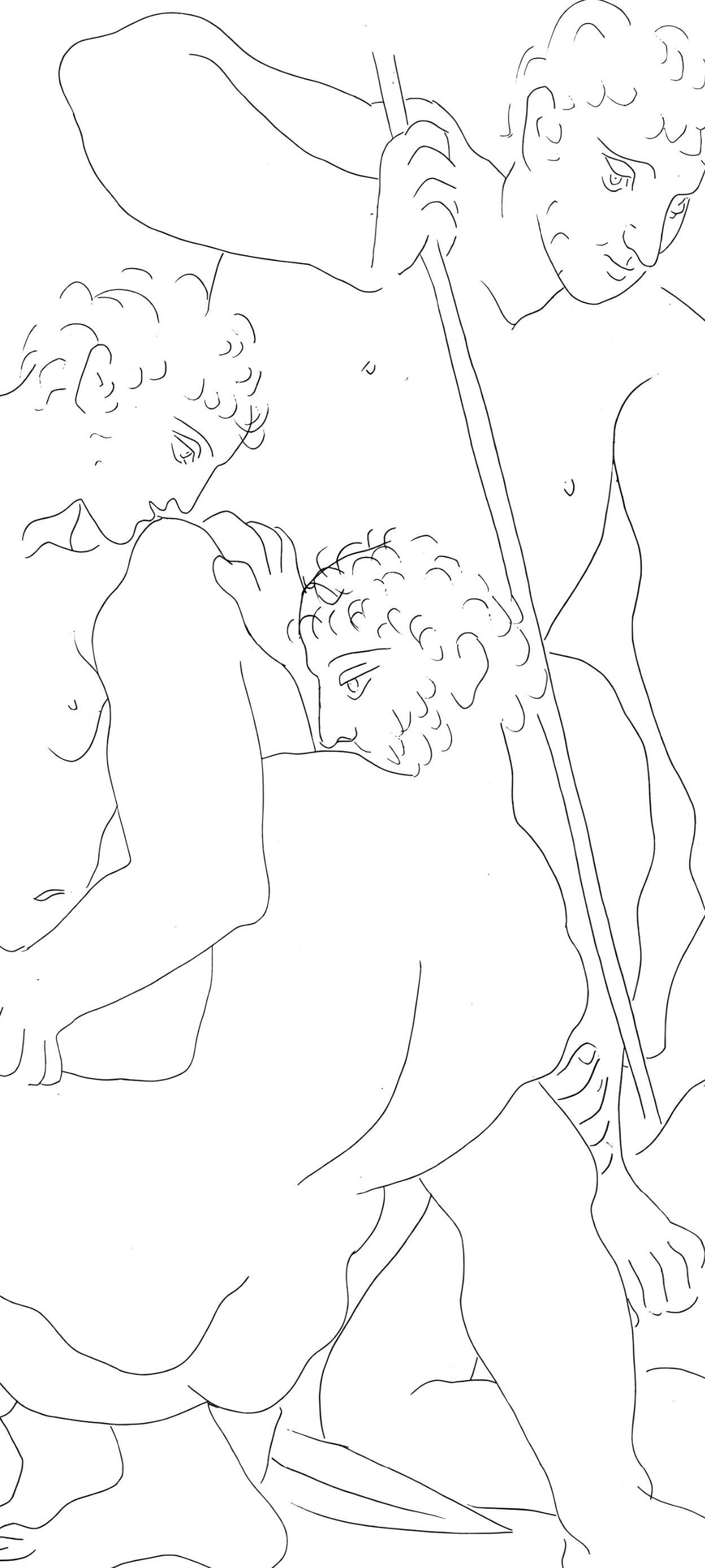 Picasso, Combat pour Andromède entre Persée et Phinée, Les Métamorphoses (after) - Cubist Print by Pablo Picasso
