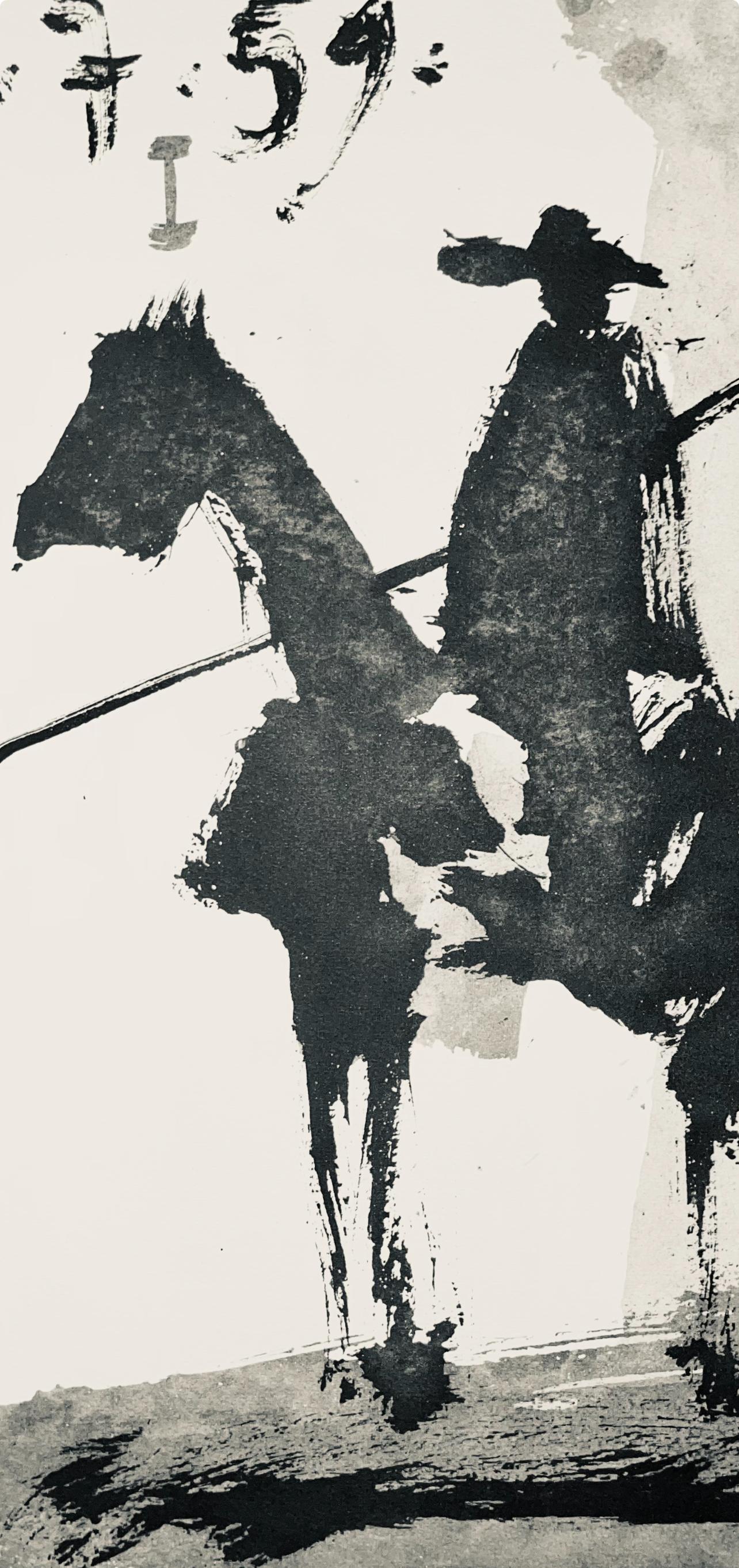 Picasso, Composition (Bloch 1276 ; Czwiklitzer 23), Toros y Toreros (après) - Print de Pablo Picasso