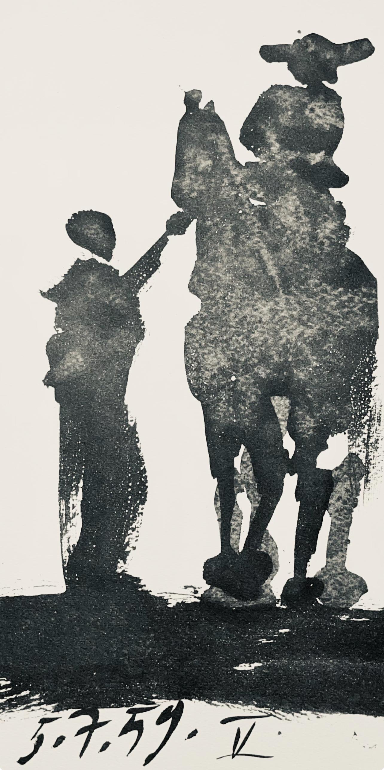 Picasso, Composition (Bloch 1276; Czwiklitzer 23), Toros y Toreros (after) - Print by Pablo Picasso