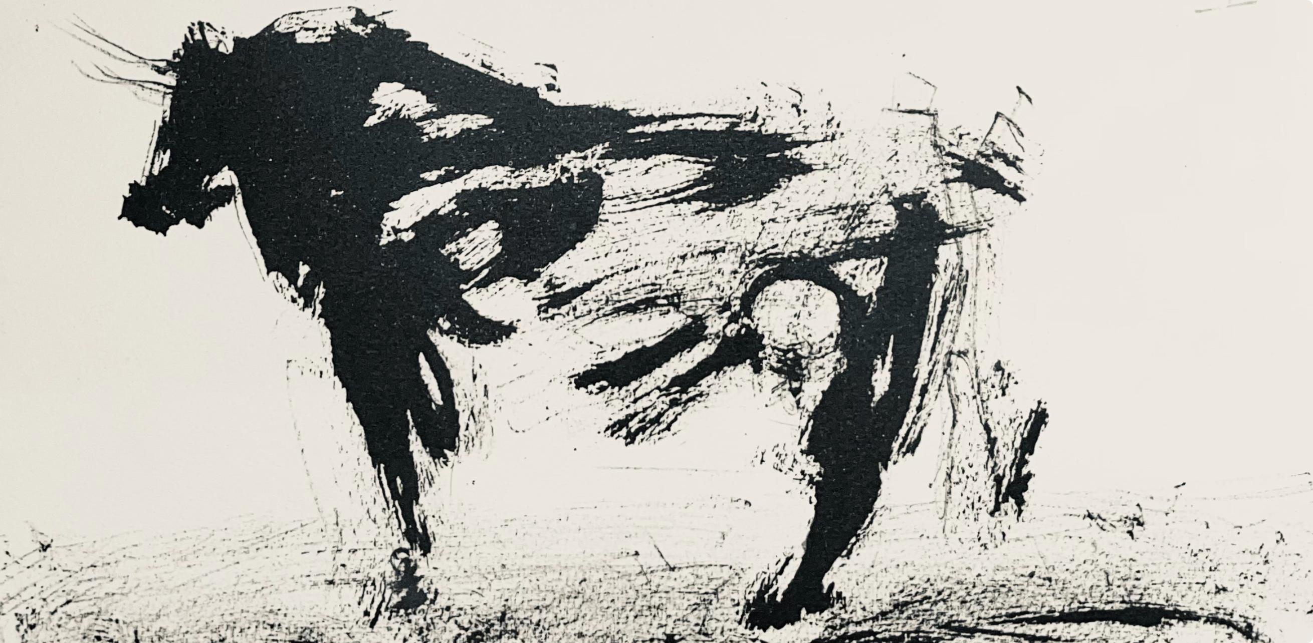 Picasso, Composition (Bloch 1276 ; Czwiklitzer 23), Toros y Toreros (après) - Print de Pablo Picasso