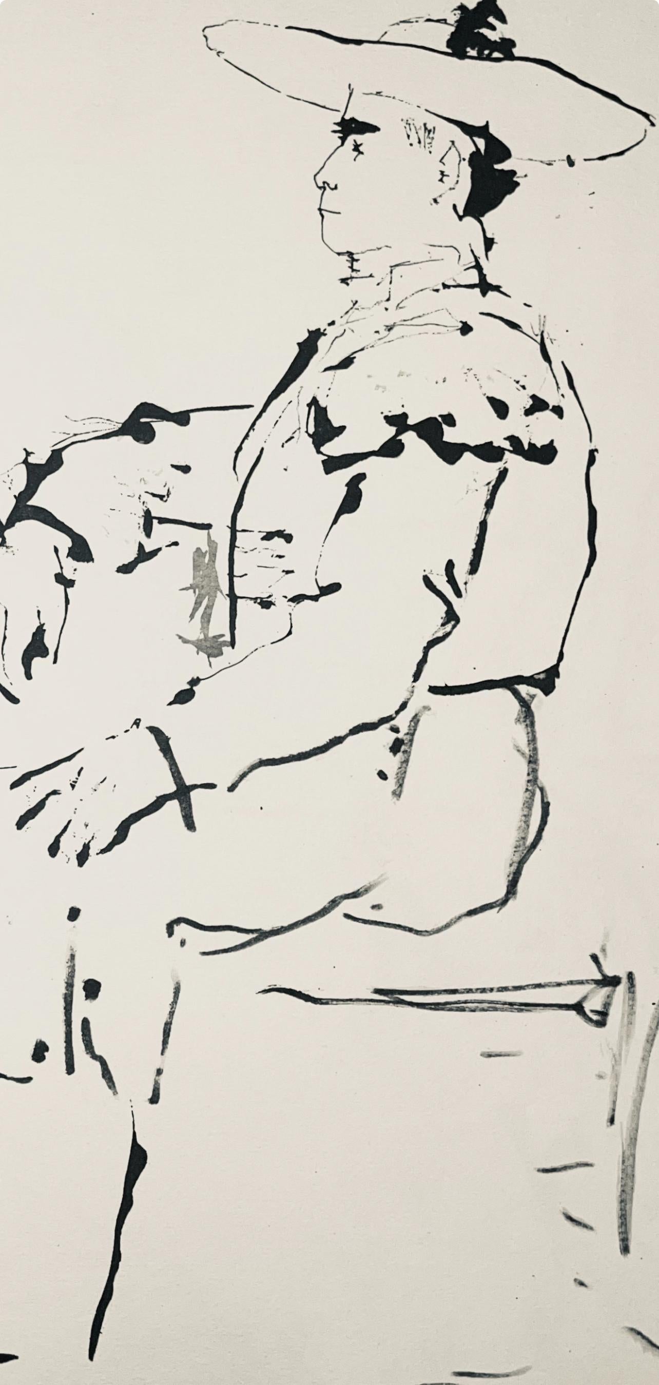 Picasso, Composition (Bloch 1276 ; Czwiklitzer 23), Toros y Toreros (après) - Print de Pablo Picasso