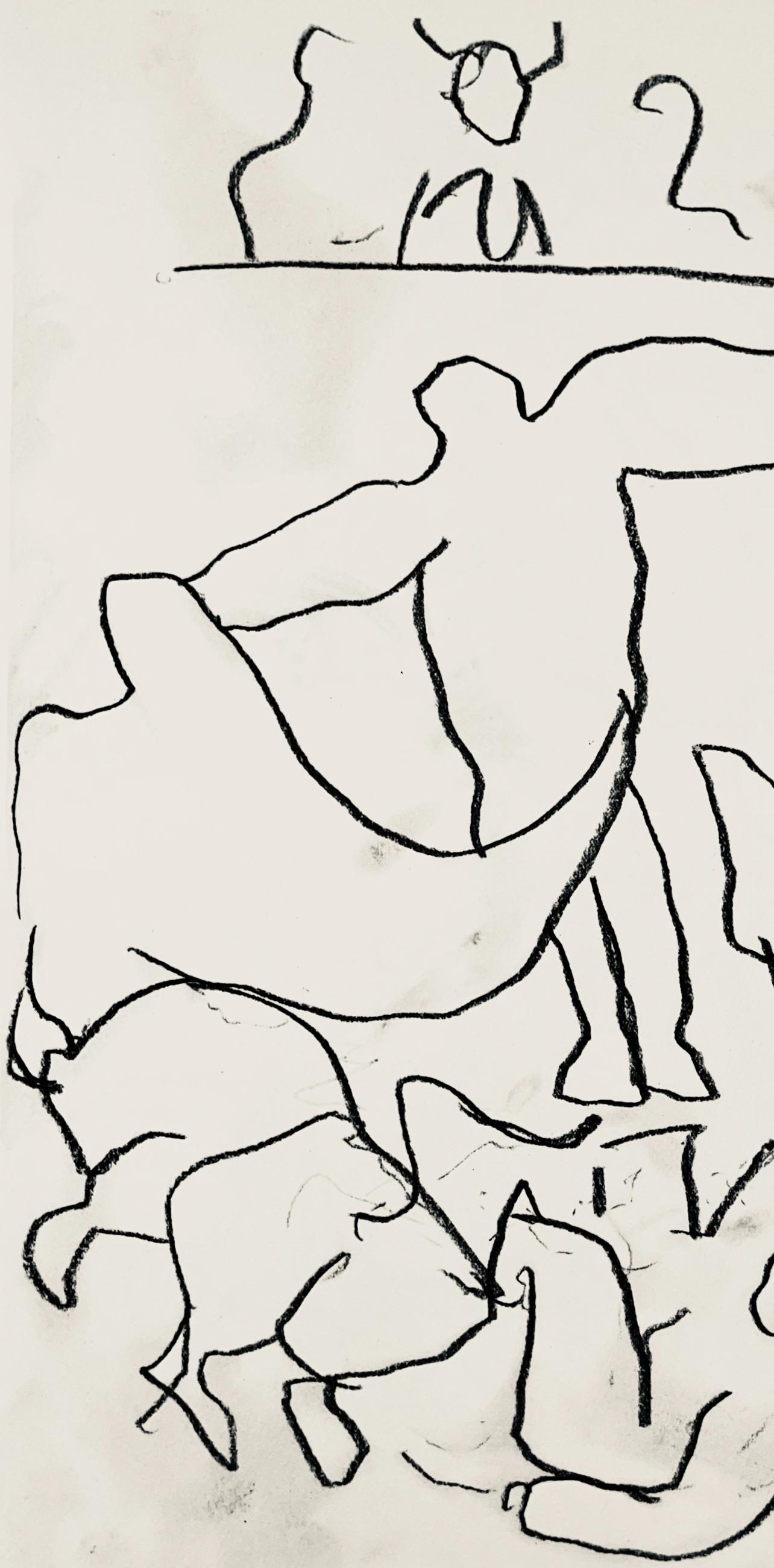 Picasso, Composition (Bloch 1276; Czwiklitzer 23), Toros y Toreros (after) - Print by Pablo Picasso